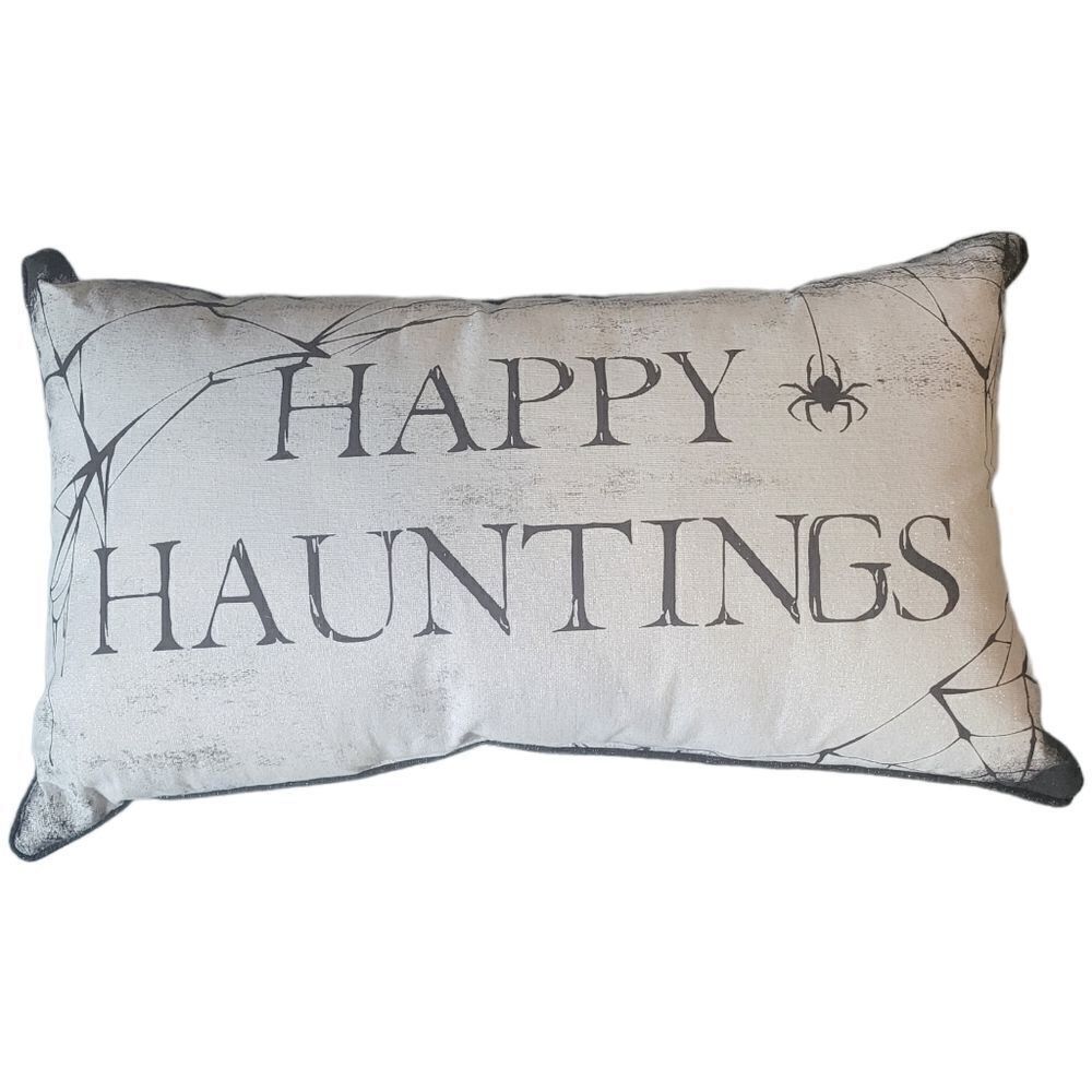 Large Happy Haunting pillow